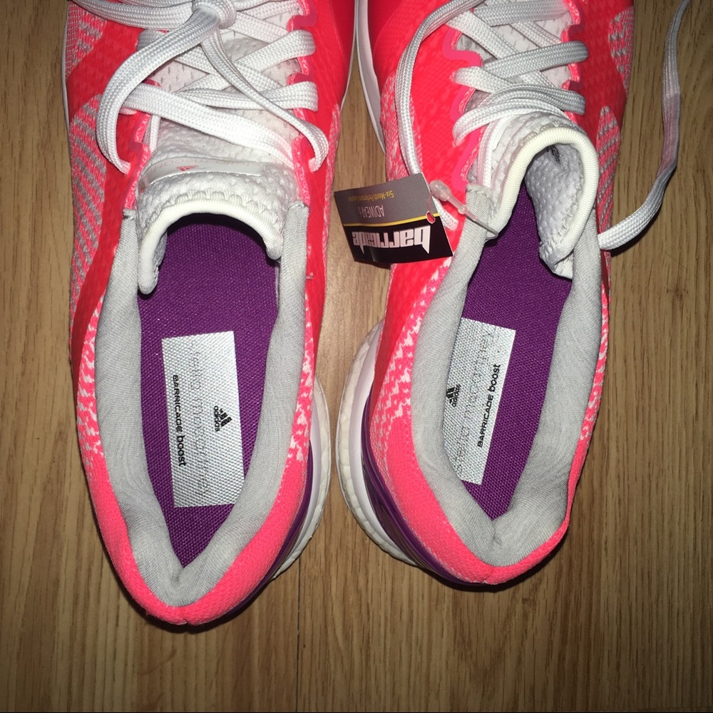 NWT Adidas Stella McCartney Barricade Tennis Shoes - Picture 7 of 13